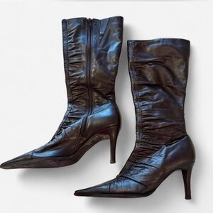 Diba Y2K Brown Leather Women's Boots
